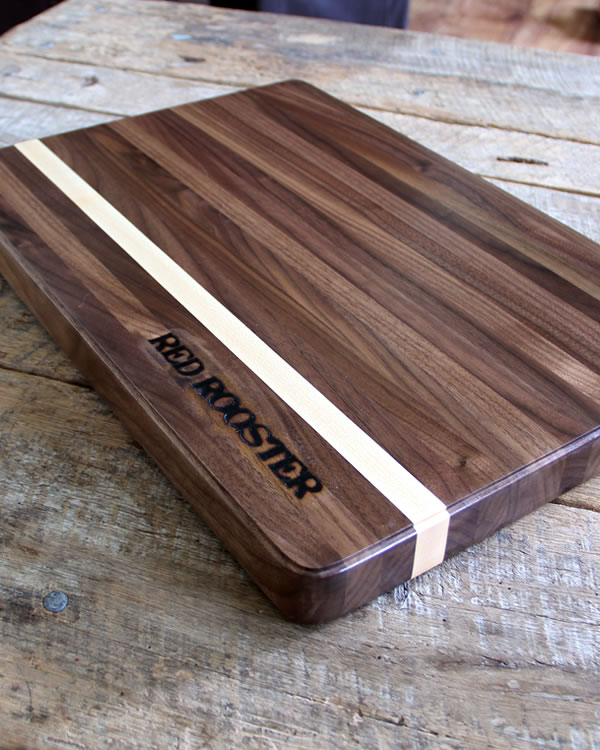 butcher block cutting board